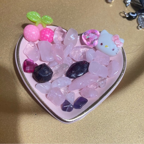 goddess fertility charm necklace small/ large silver tone diety spiral w stones - Picture 7 of 13